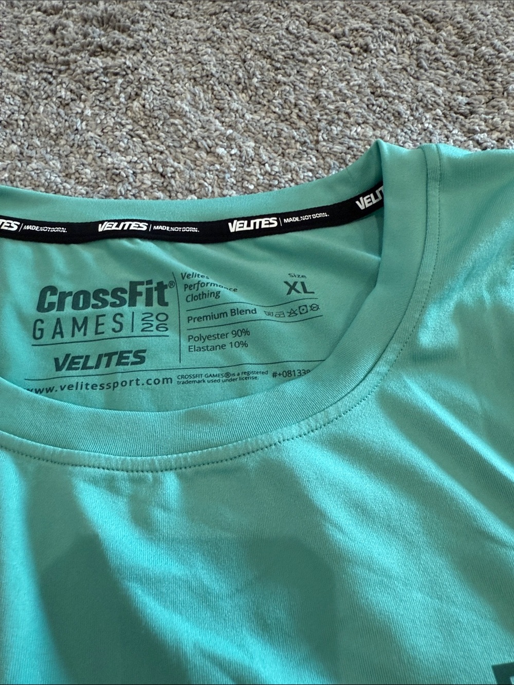Loewe Mint Green Cropped Athletic Tank Top - Picture 3 of 4